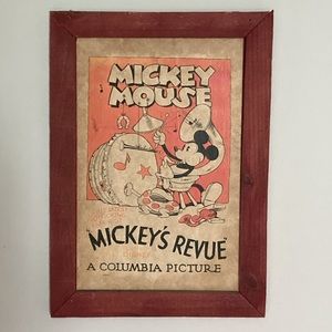 Antique Mickey Mouse Disney Picture